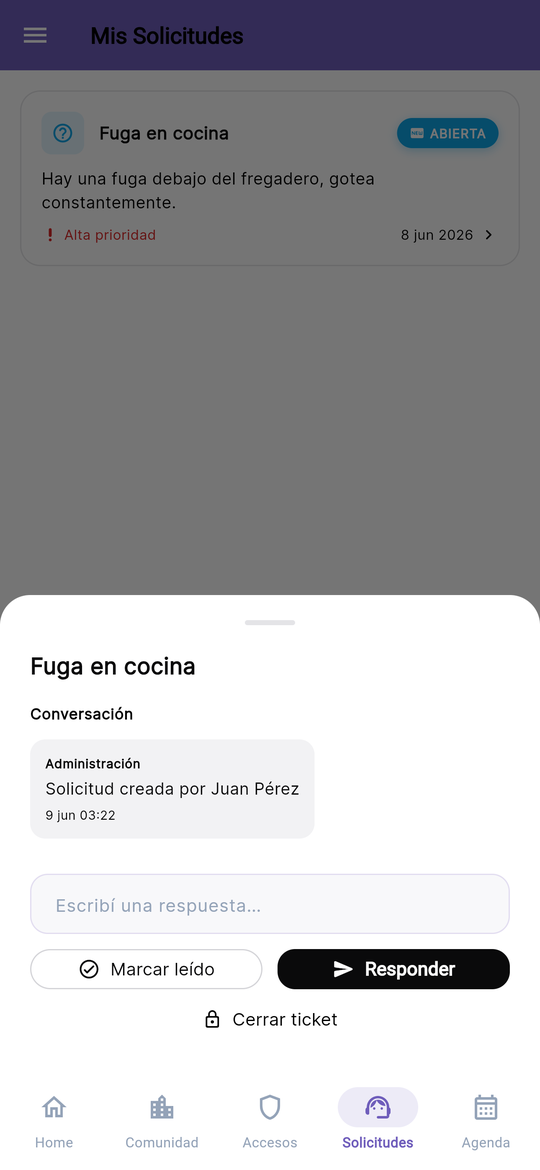 Avisos y comunidad